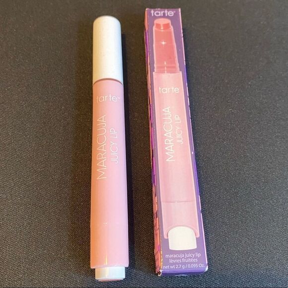 🌻 TARTE Rose Maracuja Juicy Lip Balm New FullSz - Picture 2 of 7